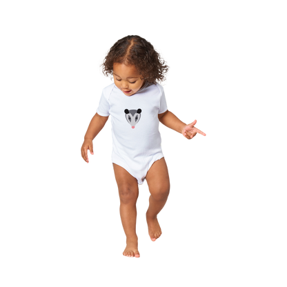 Classic Baby Short Sleeve Onesies - Opossum Nation Store