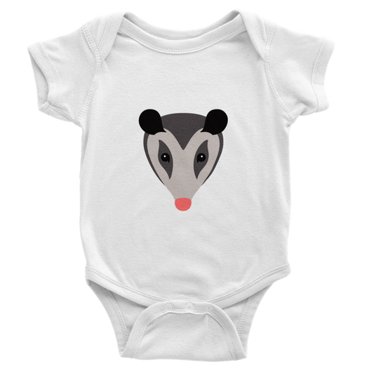 Classic Baby Short Sleeve Onesies - Opossum Nation Store