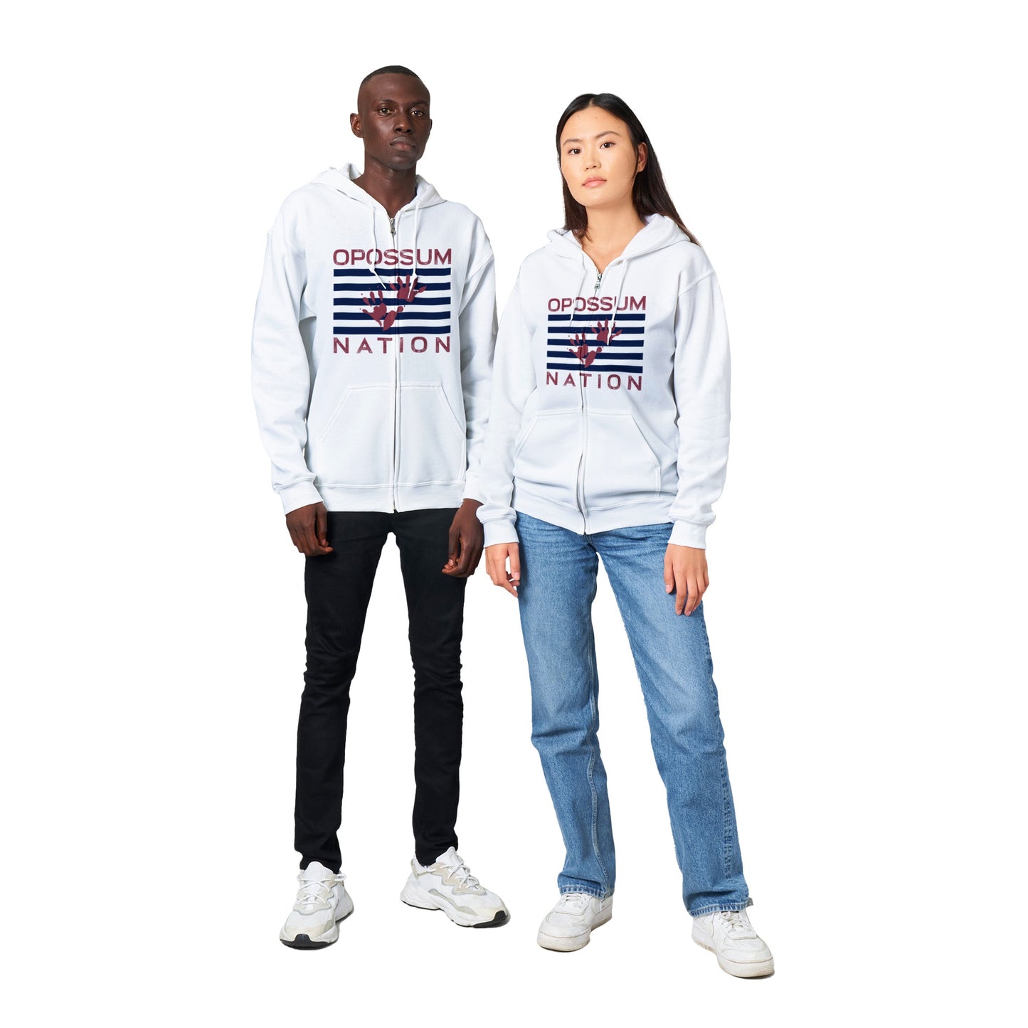 Classic Unisex Zip Hoodie - Opossum Nation Store