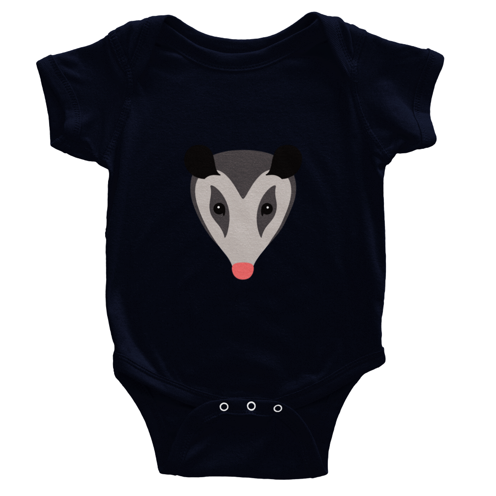 Classic Baby Short Sleeve Onesies - Opossum Nation Store